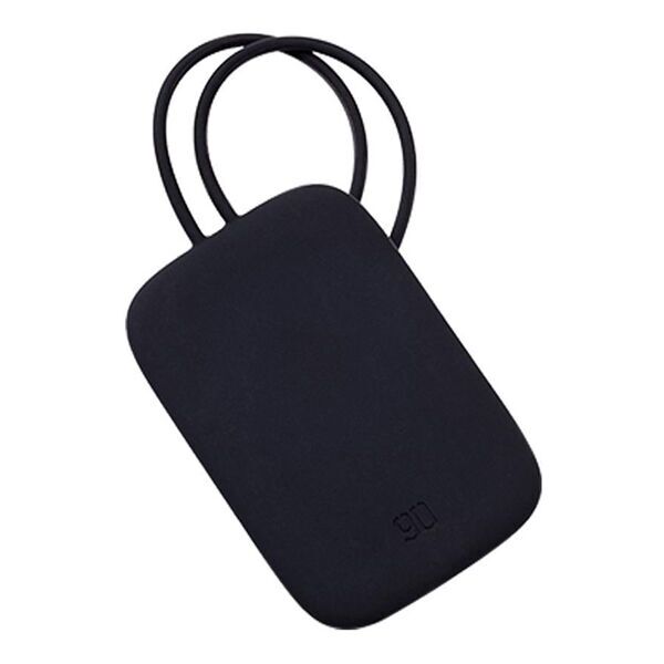Силиконовая багажная бирка Ninetygo Silicone Luggage Tag Black - 4