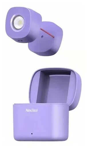 Налобный фонарь водонепроницаемый Nextool Night walk headlamp с зарядным кейсом NE20114 (Purple) - 3