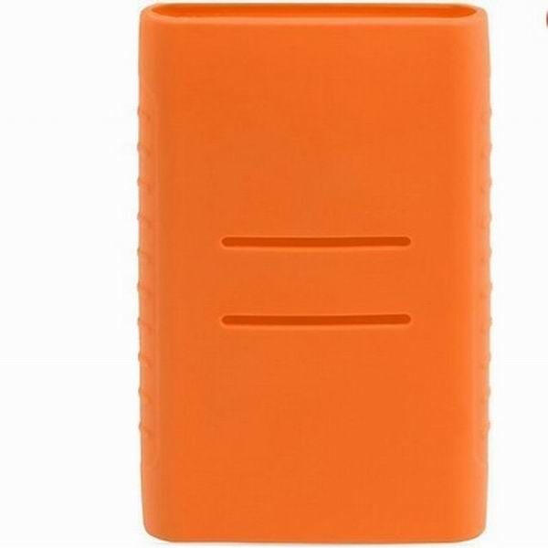 Силиконовый чехол для Xiaomi Mi Power Bank 2 10000 mAh (Orange/Оранжевый) - 2