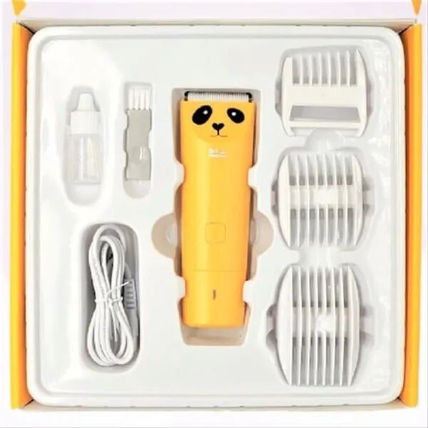 Машинка для стрижки детей Mijia lusn Mute Baby Electric Hair Clipper Trimmer (Orange) - 3