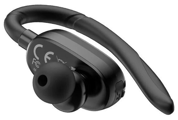 Bluetooth моногарнитура HOCO E26 Plus Encourage BT5.0, внутриканальная (черный) - 3