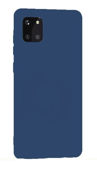 Чехол-накладка More choice FLEX для Samsung A81/Note 10 Lite (2020) темно-синий - 2