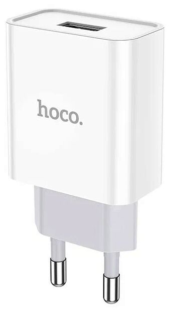Сетевое зарядное устройство Hoco C81A Asombroso белый - 1