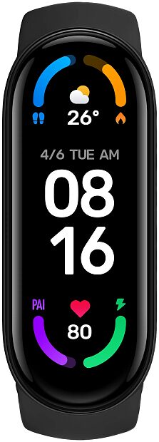 Фитнес-браслет Xiaomi Mi Band 6 (Black) EU - 5