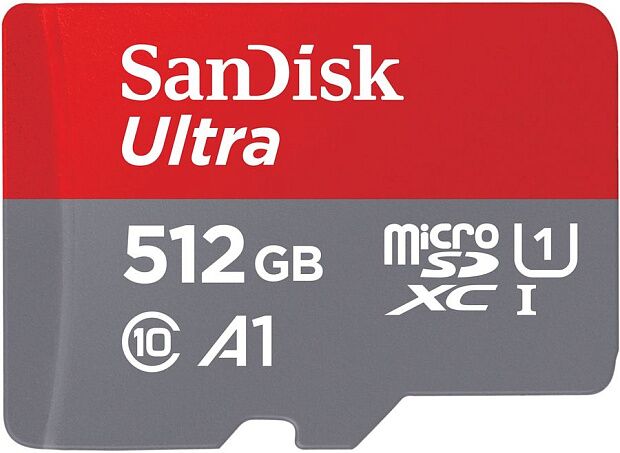 Карта памяти MICRO SDXC 512GB UHS-I W/A SANDISK (SDSQUA4-512G-GN6MA) RU - 3