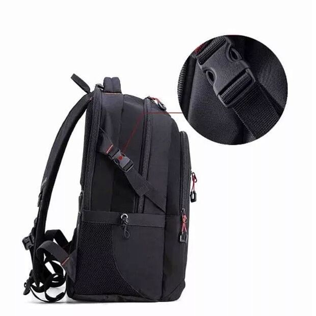 Рюкзак UREVO Business Travel Expanded Capacity Backpack (Black) - 2