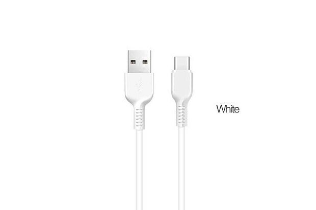 USB кабель HOCO X20 Flash Type-C, 3А, 2м, TPE (белый) - 5