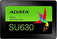 Твердотельный накопитель ADATA SSD Ultimate SU630, 960GB, 2.5 7mm, SATA3, 3D QLC, R/W 520/450MB/s, IOPs 40 000/65 000, TBW 200, DWPD 0.2