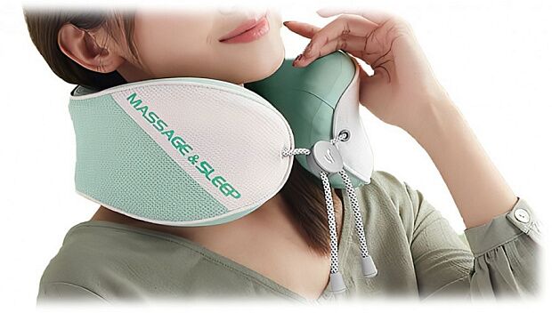 Массажная подушка LeFan Comfort-U Pillow Massager LF-J003-MGN (Green) - 4