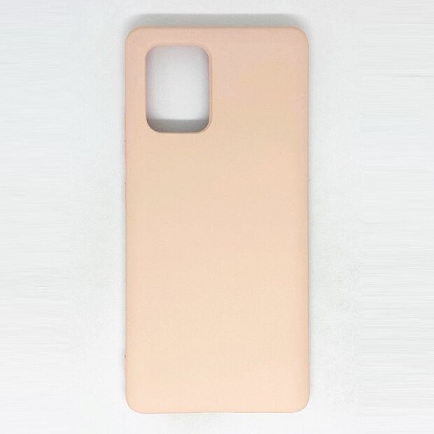 Чехол-накладка More choice FLEX для Samsung A91/S10 Lite (2020) розовый - 2
