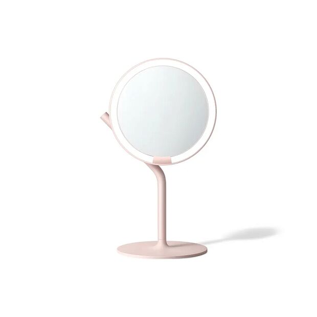 Зеркало косметическое AMIRO Mini 2 Desk Makeup Mirror Pink AML117 (розовое) - 3