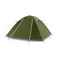 Палатка Naturehike P-Series NH18Z033-P трехместная темно-зеленая, 6927595783665 - фото