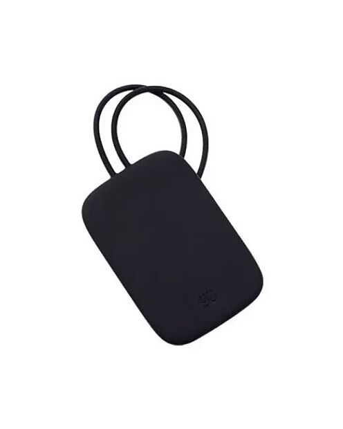 Силиконовая багажная бирка Ninetygo Silicone Luggage Tag Black - 1