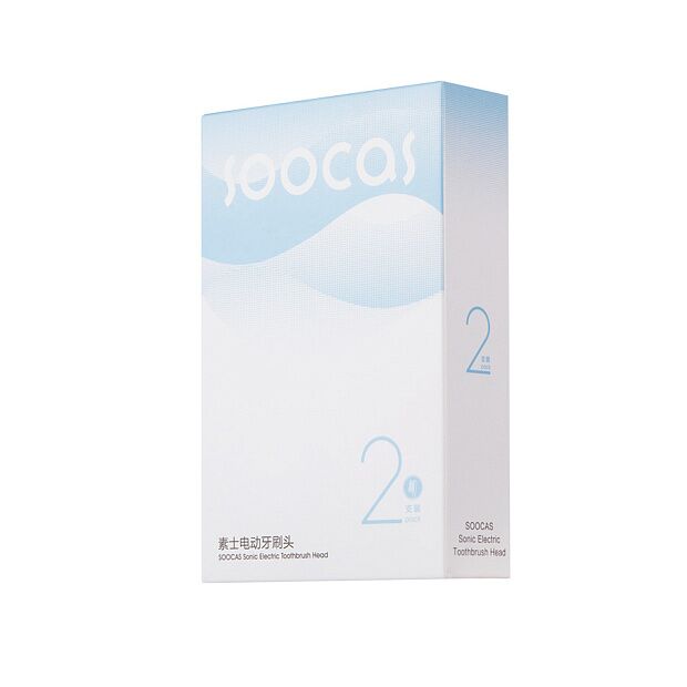 Сменные насадки для зубной щетки SOOCAS X3 Pro (2 шт) (Purple) - 3