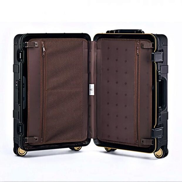 Чемодан Ninetygo Aluminum Frame Box Suitcase 20,Dark Grey - 3