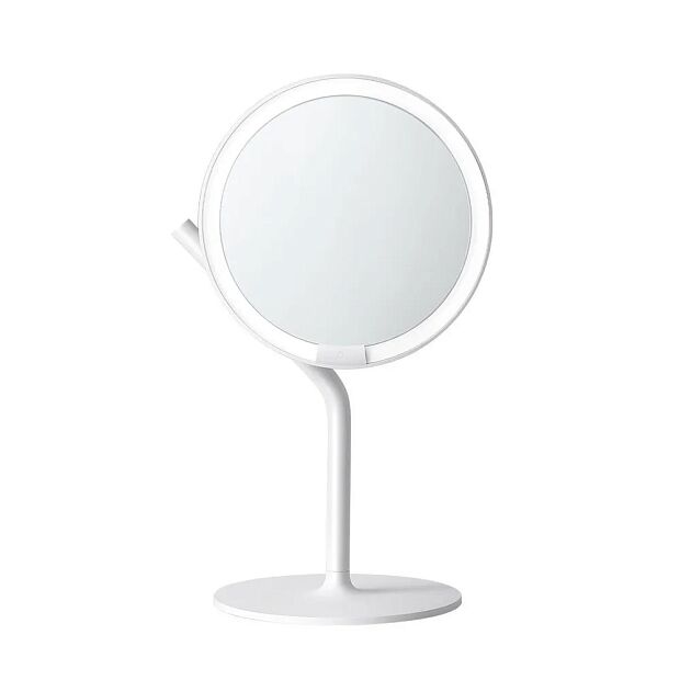 Зеркало косметическое AMIRO Mini 2 Desk Makeup Mirror White AML117 (белое) - 3