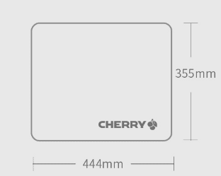 Коврик для мыши Cherry Medium Mouse Pad Control Version (Black/Черный) - 2