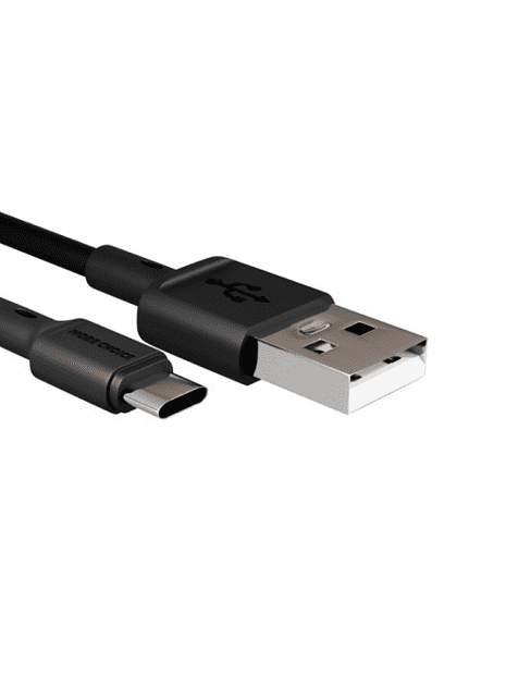 Дата-кабель USB 2.0A для Type-C More choice K14a TPE 1м Черный - 2