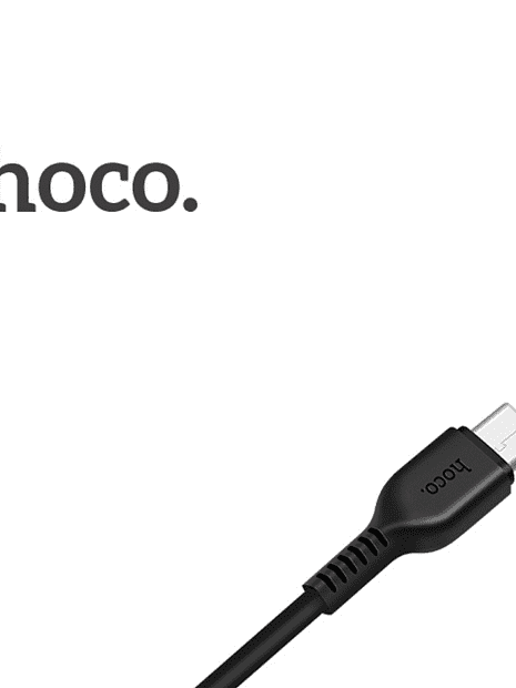 USB кабель HOCO X20 Flash Type-C, 3А, 2м, TPE (черный) - 3