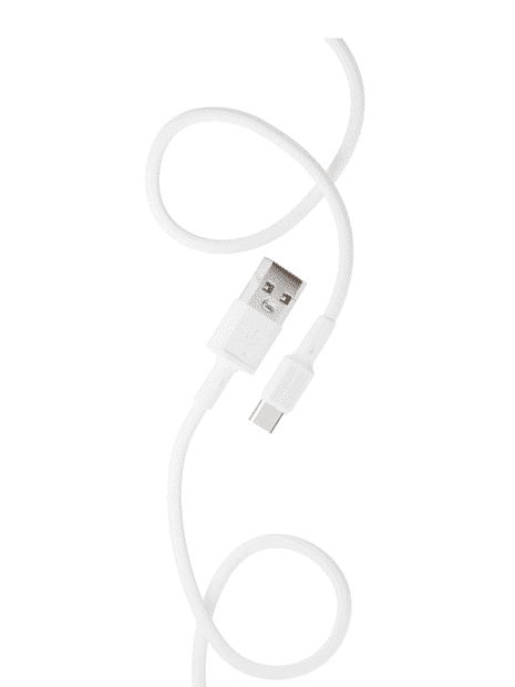 Дата-кабель USB 2.1A для Type-C More choice K24a TPE 1м белый - 5
