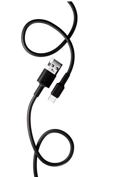 Дата-кабель USB 2.1A для Type-C More choice K24a TPE 1м Черный - 2