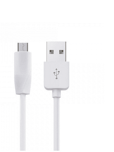 USB кабель HOCO X1 Rapid MicroUSB, 1м, PVC (белый) - 1