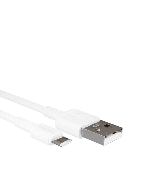 Дата-кабель USB 2.1A для Type-C More choice K24a TPE 1м белый - 4