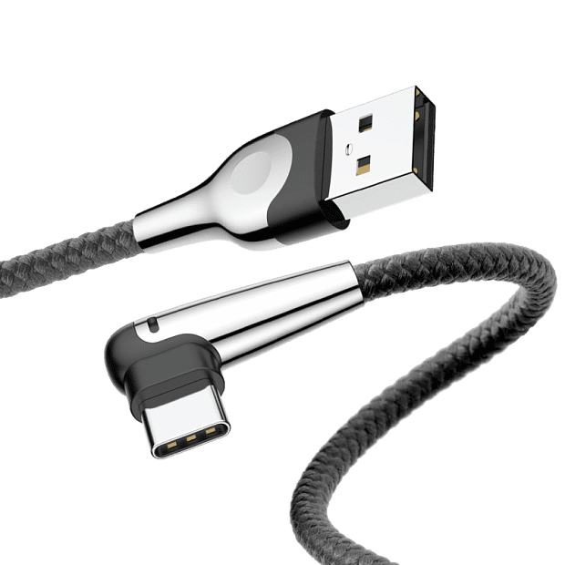 Кабель Baseus MVP Mobile Game Cable USB For Type-C 3A 1m (Black/Черный) 