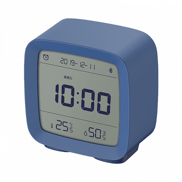 Умные часы/будильник Qingping Bluetooth Alarm Clock (Blue/Синий) 