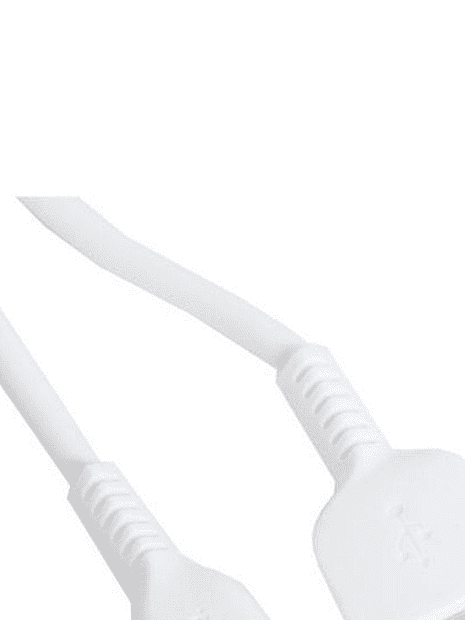 USB кабель HOCO X20 Flash MicroUSB, 2.4А, 1м, TPE (белый) - 3